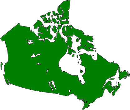 Canada-Map-Navi-mieten, alle Staaten. 