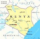 Kenia Ostafrika Navi mieten Karte