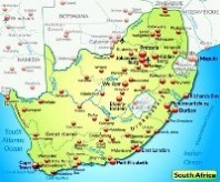 Navi mieten World-Mobile-Südafrika Map